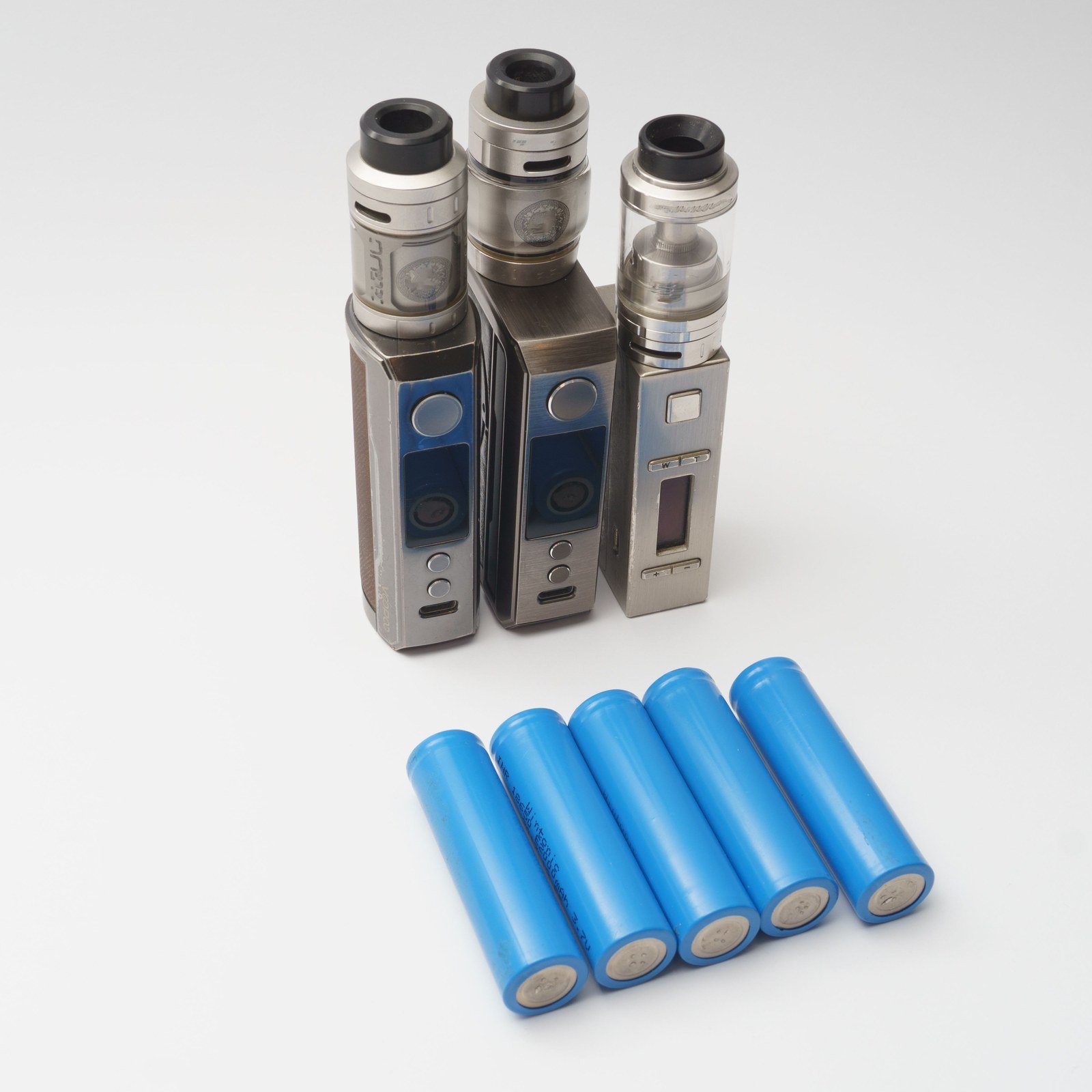 Vapour hardware on a white ground